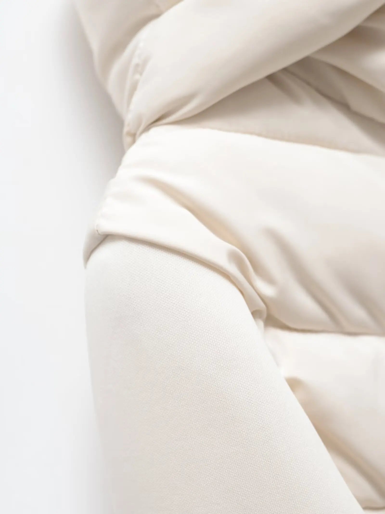 Vinterjakke Dame Hette Quiltet Design Lett og Varm Dunjakke 3