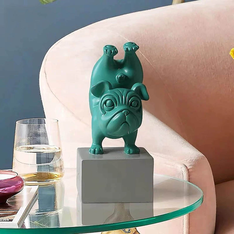 Yoga Bulldog Figur