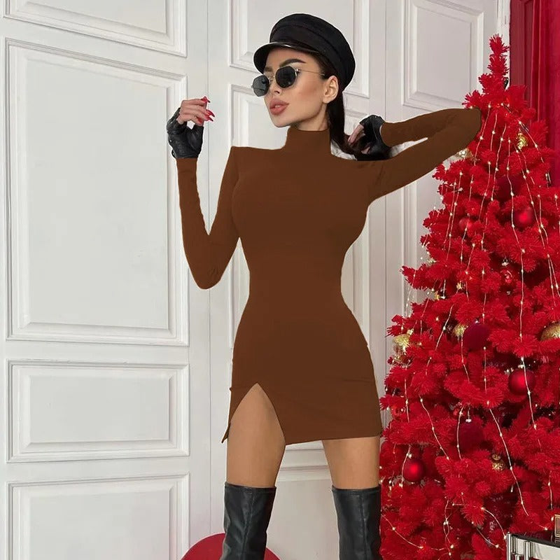 Langermet bodycon for kvinner