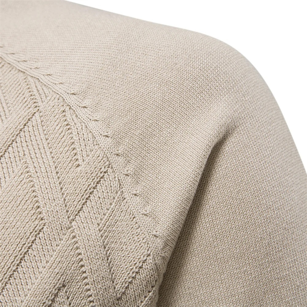 Strikket genser for menn