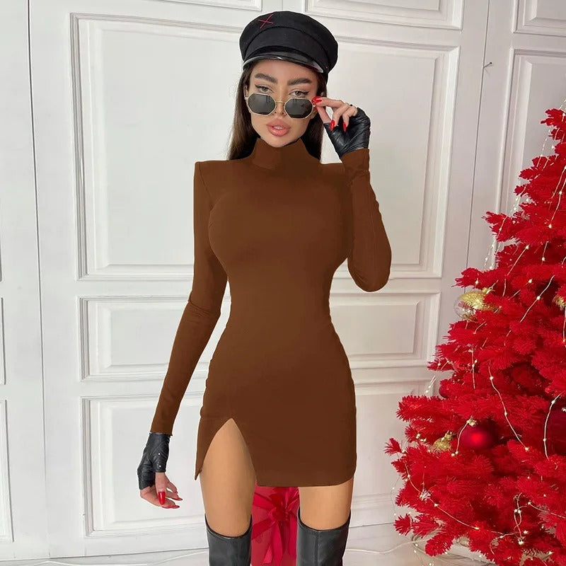 Langermet bodycon for kvinner