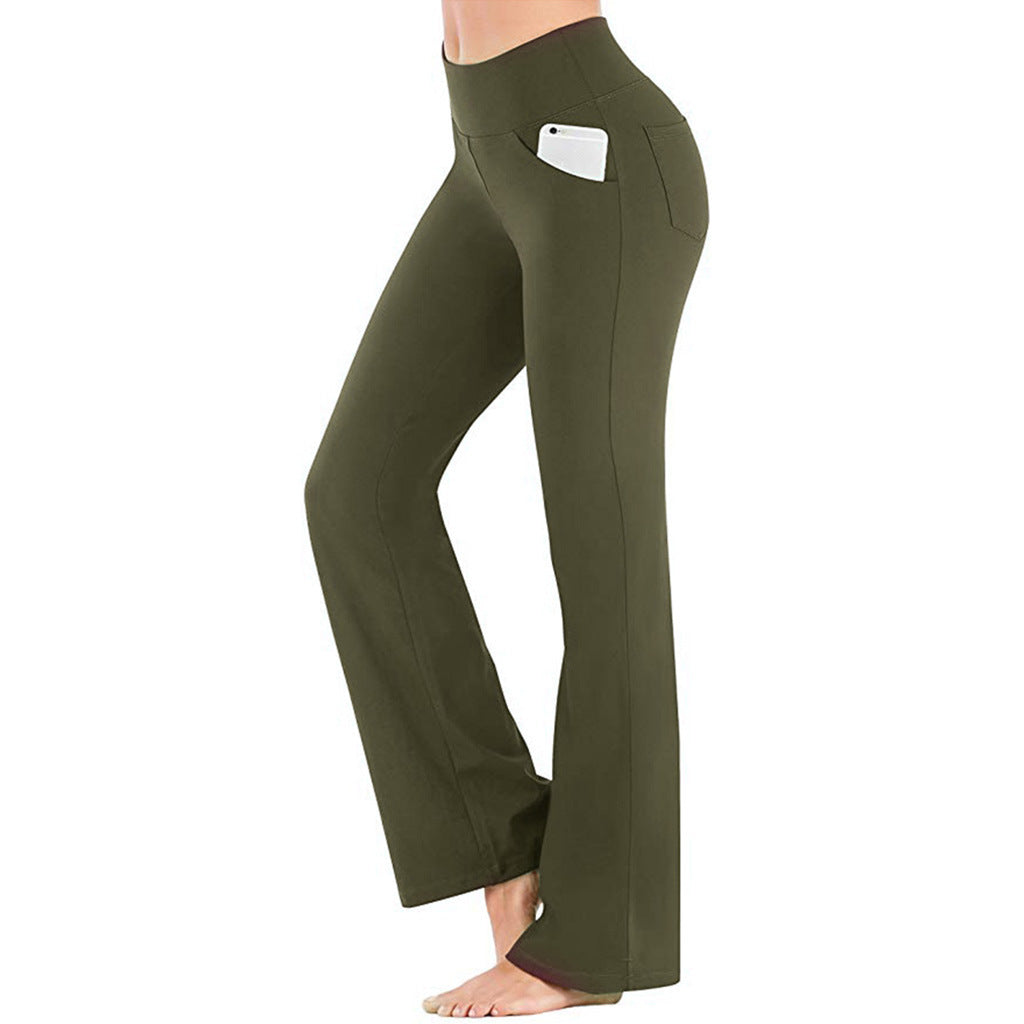 Flare Bootcut Yogabukser for kvinner