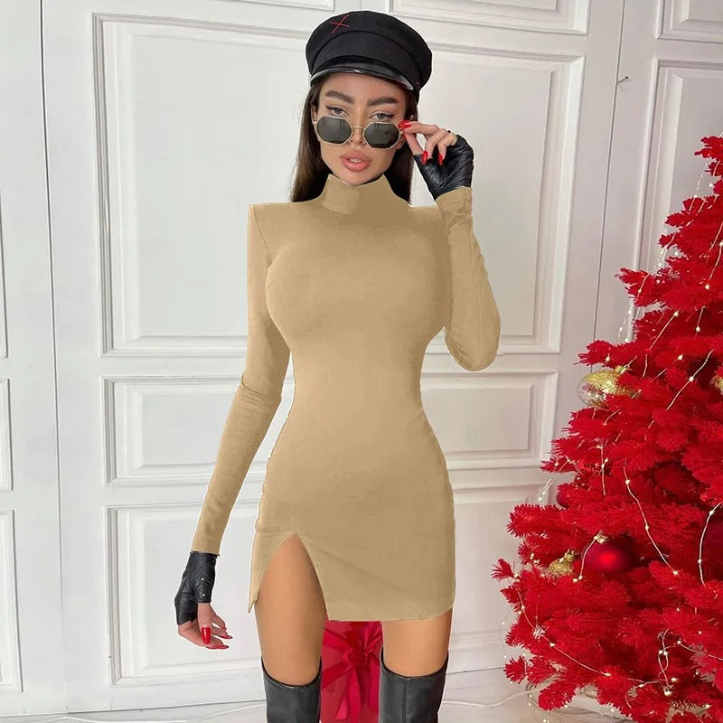 Langermet bodycon for kvinner