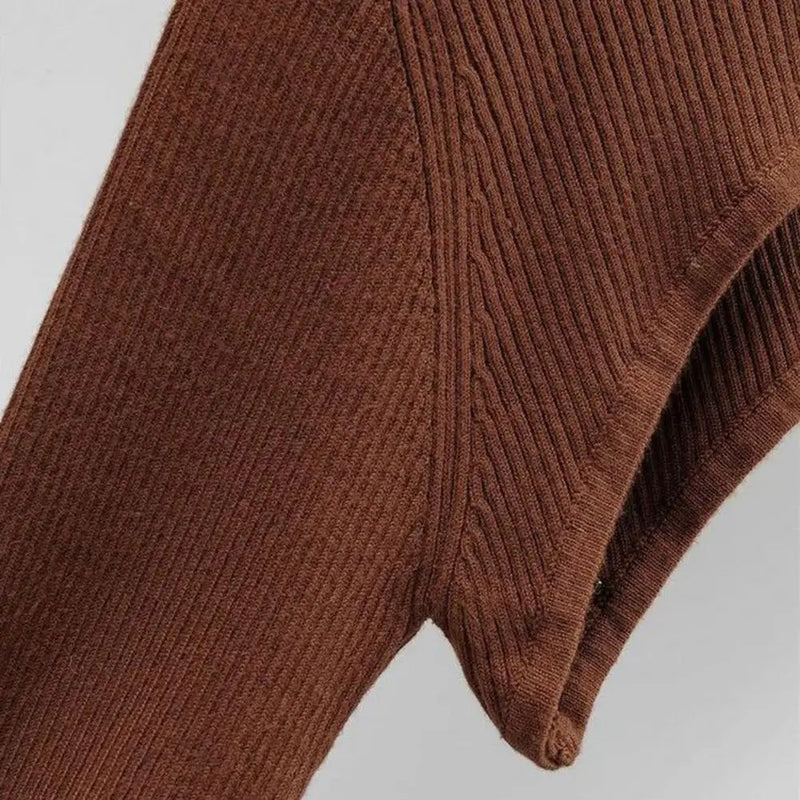 Myk strikket topp for kvinner