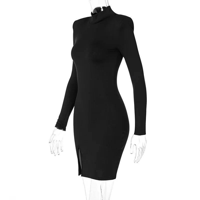 Langermet bodycon for kvinner