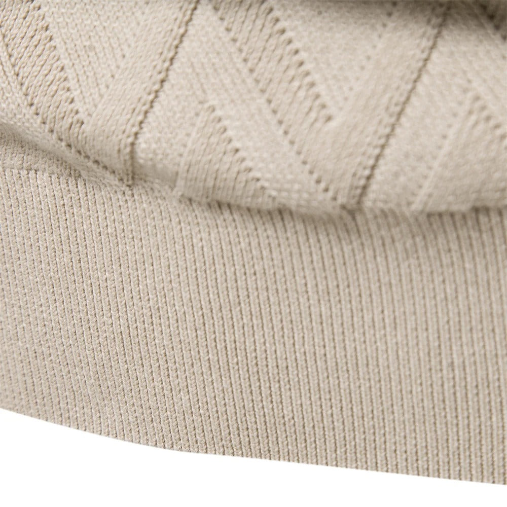 Strikket genser for menn