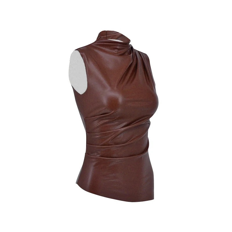 Ermeløs Bodycon Casual Tank-topp for kvinner