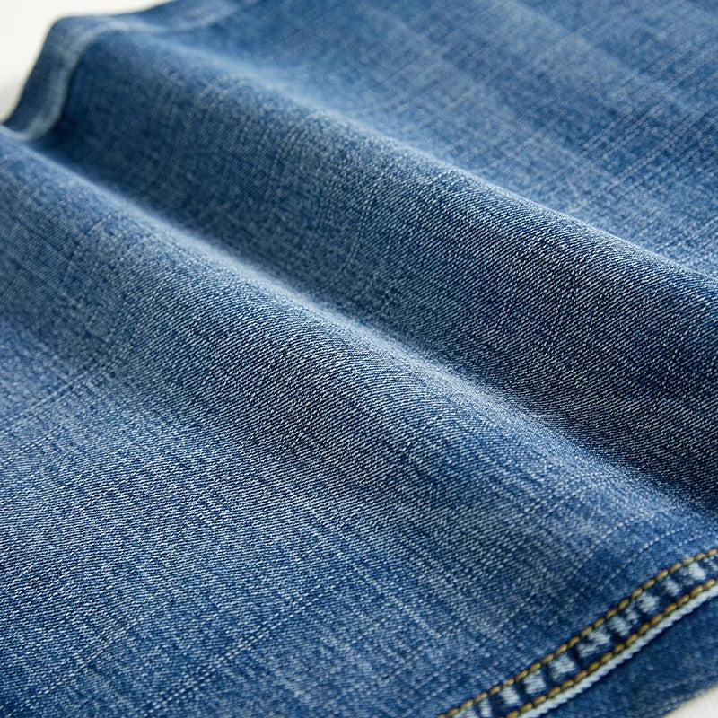 Klassiske denimshorts for menn