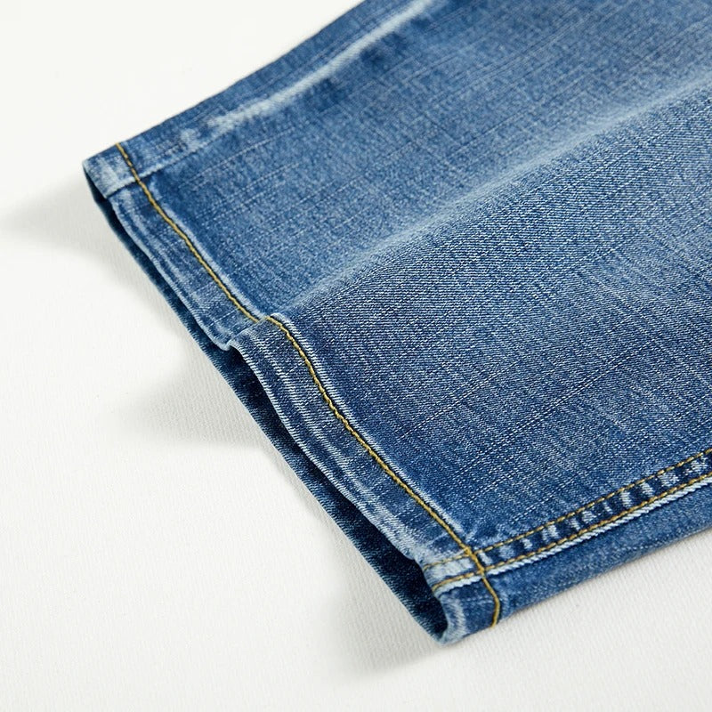 Klassiske denimshorts for menn