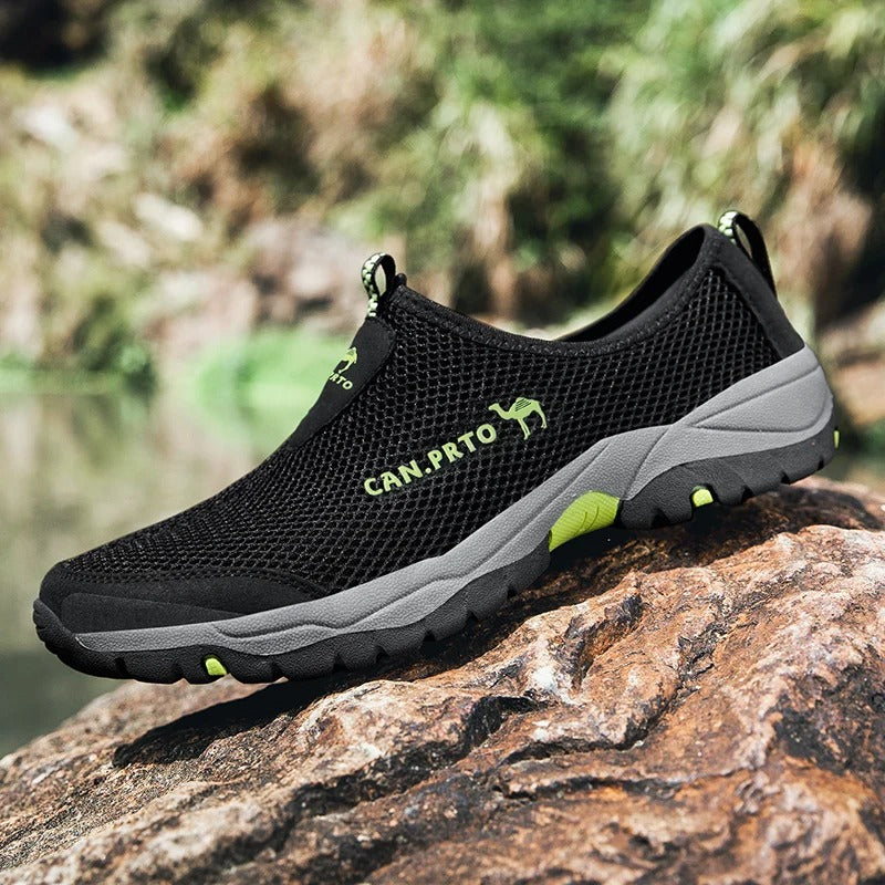 Mesh-slip-on-joggesko for menn