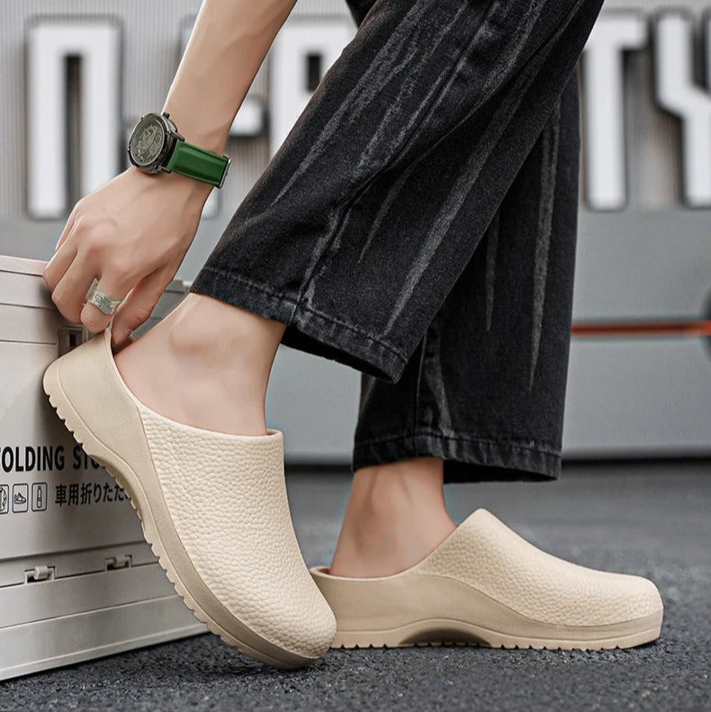 Sklisikre kokk arbeidssko for menn