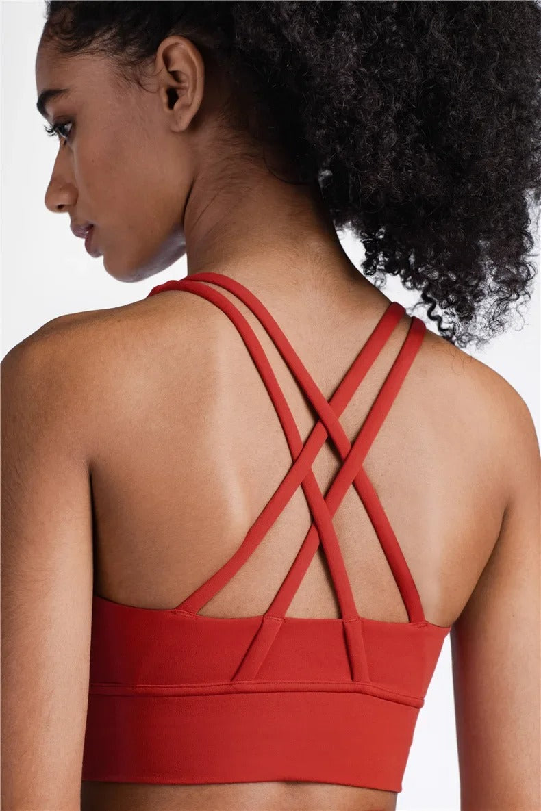 Dame Pustende Cross-back Sport BH