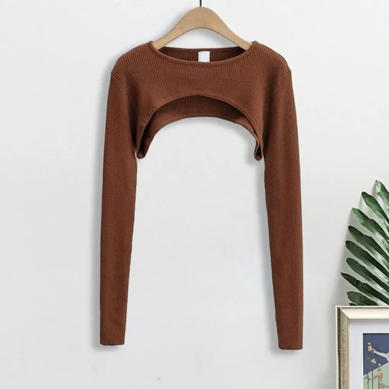 Myk strikket topp for kvinner