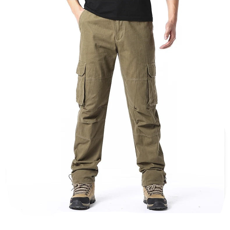 Løstsittende taktiske bukser for menn