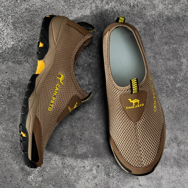 Mesh-slip-on-joggesko for menn