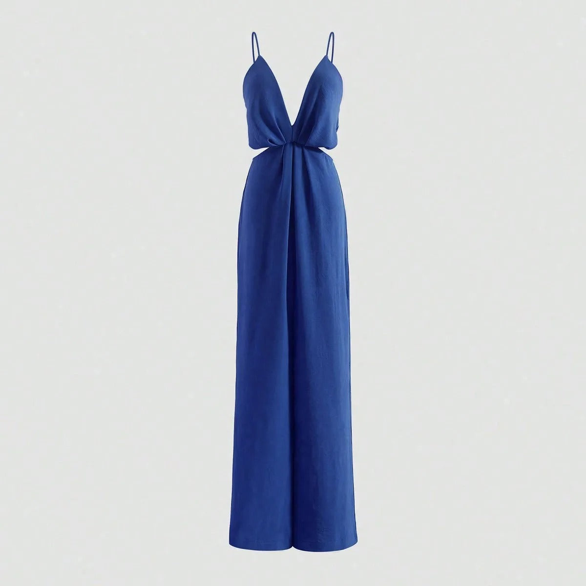 Plissert jumpsuit for kvinner