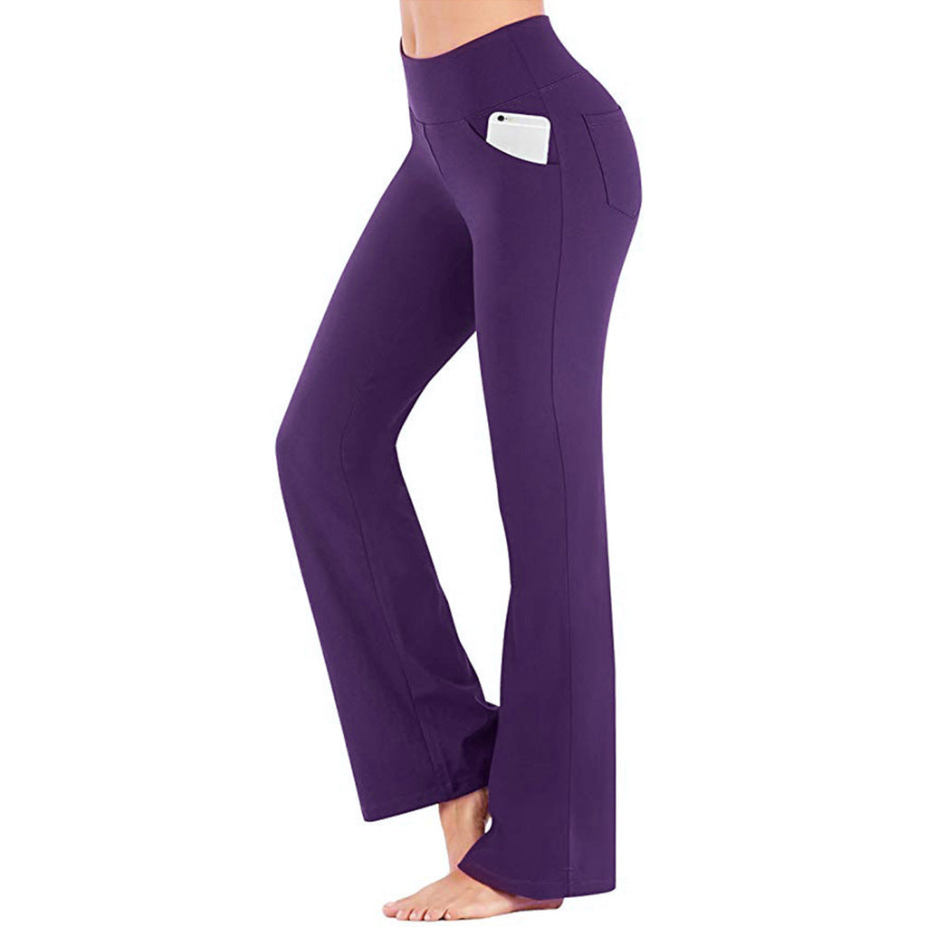 Flare Bootcut Yogabukser for kvinner