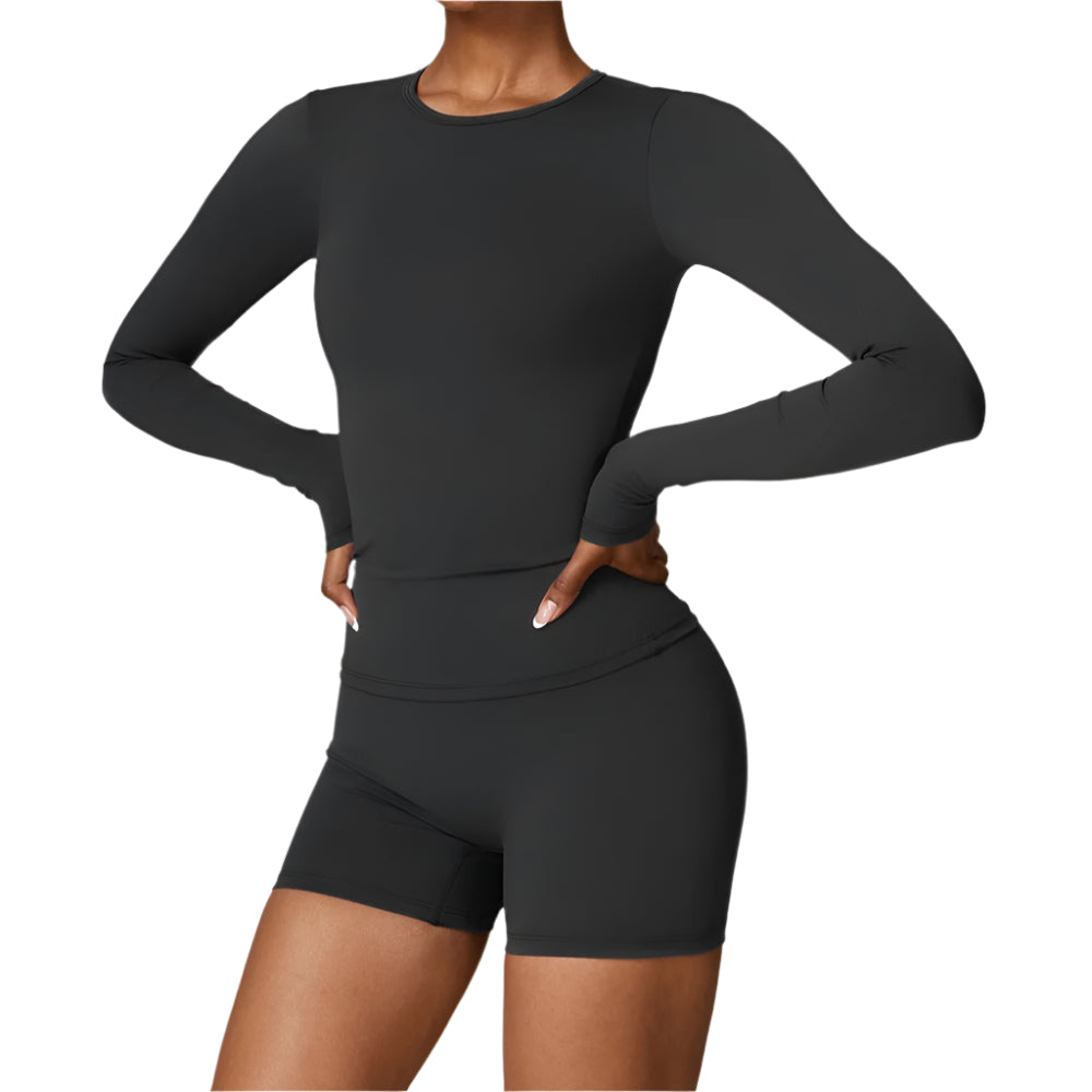 Dry Fit Yoga-skjorte for kvinner
