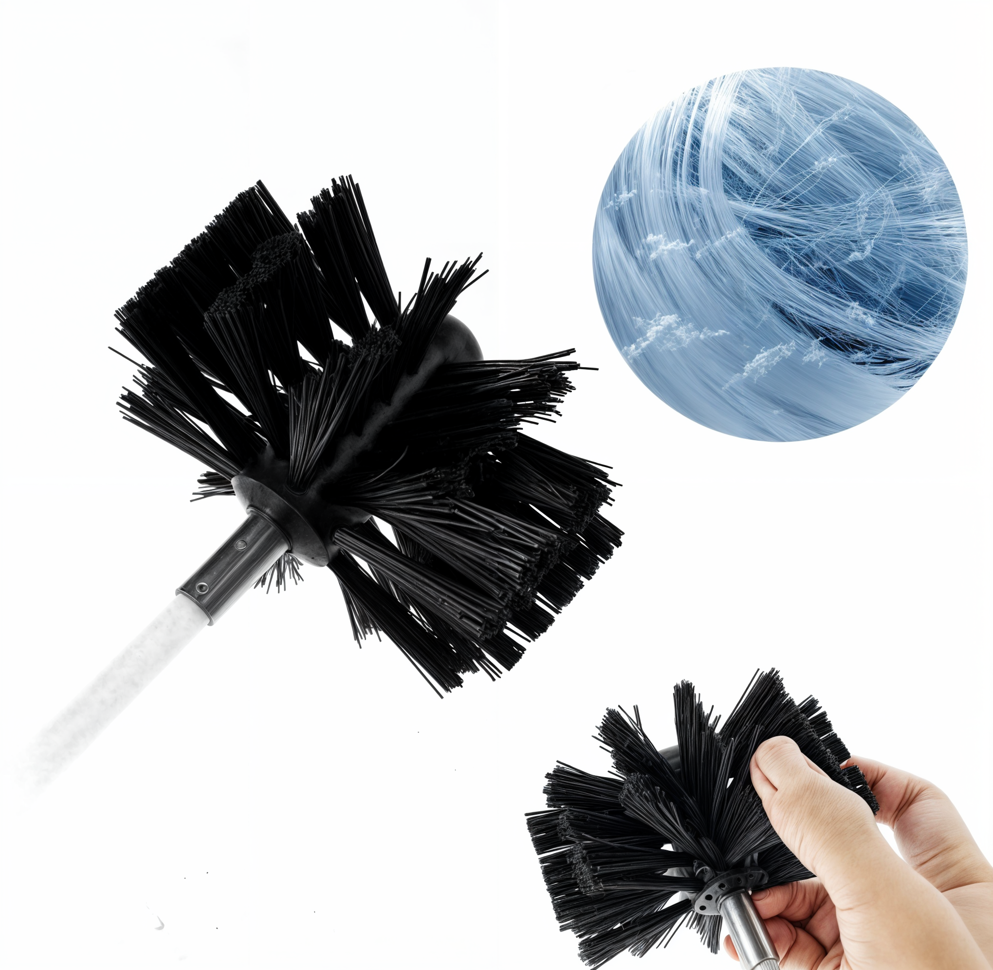 Rør Indre Roterende Rensebørste