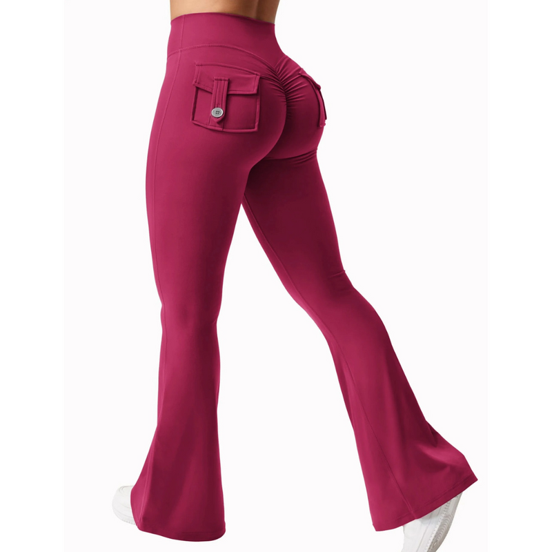 Yoga-leggings med høy stretch for kvinner