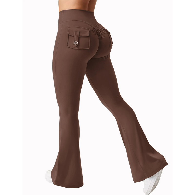 Yoga-leggings med høy stretch for kvinner