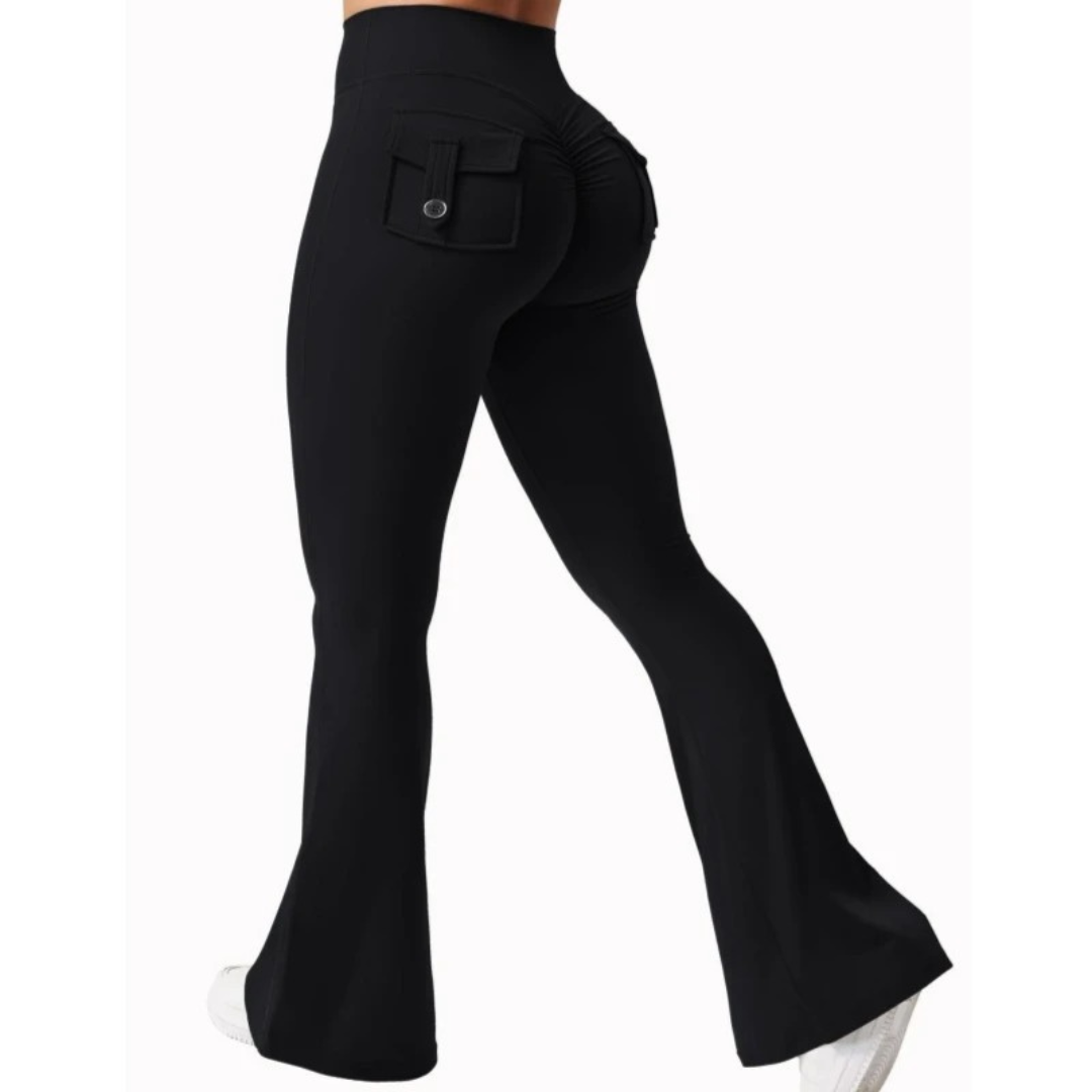 Yoga-leggings med høy stretch for kvinner