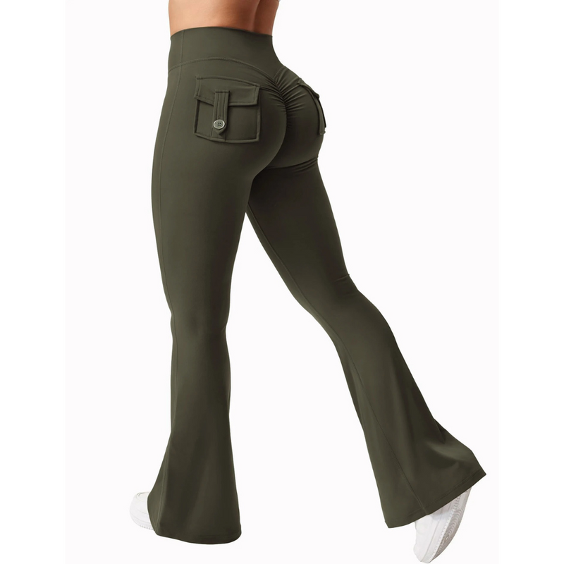 Yoga-leggings med høy stretch for kvinner