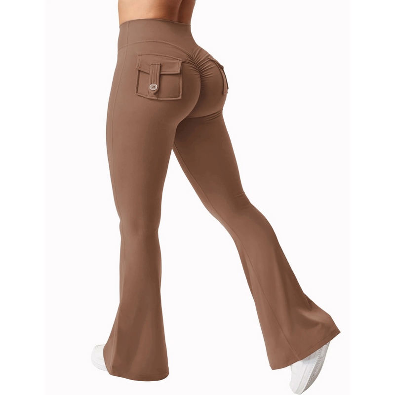 Yoga-leggings med høy stretch for kvinner
