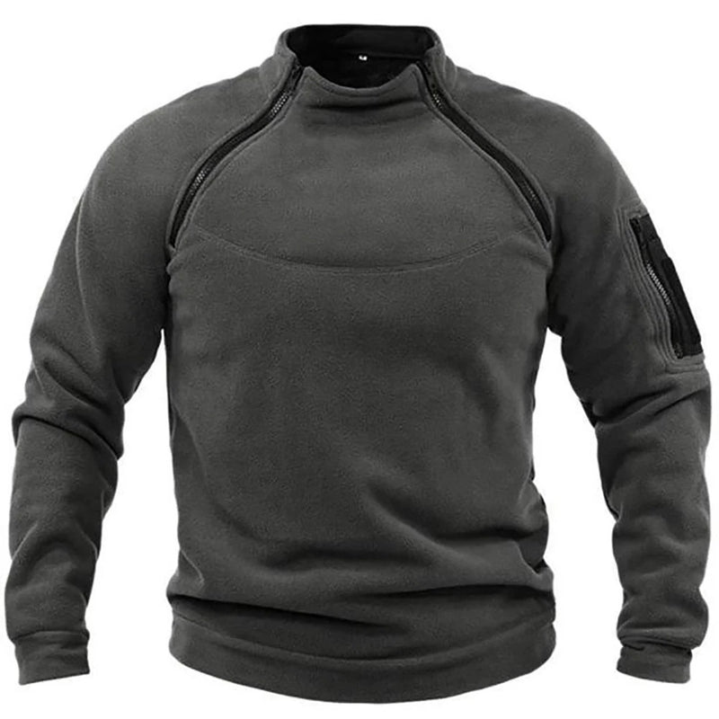 Tactical Outdoor fleecejakke for menn