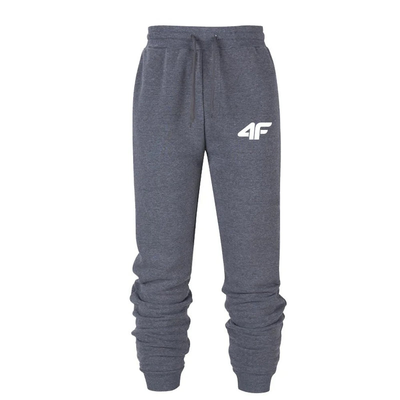 Menns joggebukse med trykk
