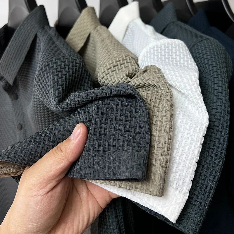 Lop-Up hul poloskjorte for menn