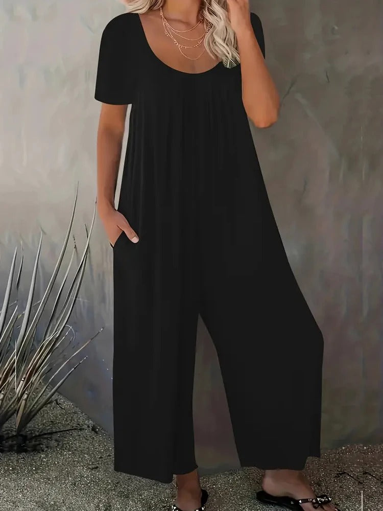 Summer Chic Ensfarget Jumpsuit