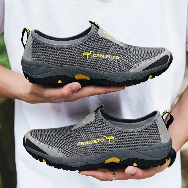 Mesh-slip-on-joggesko for menn