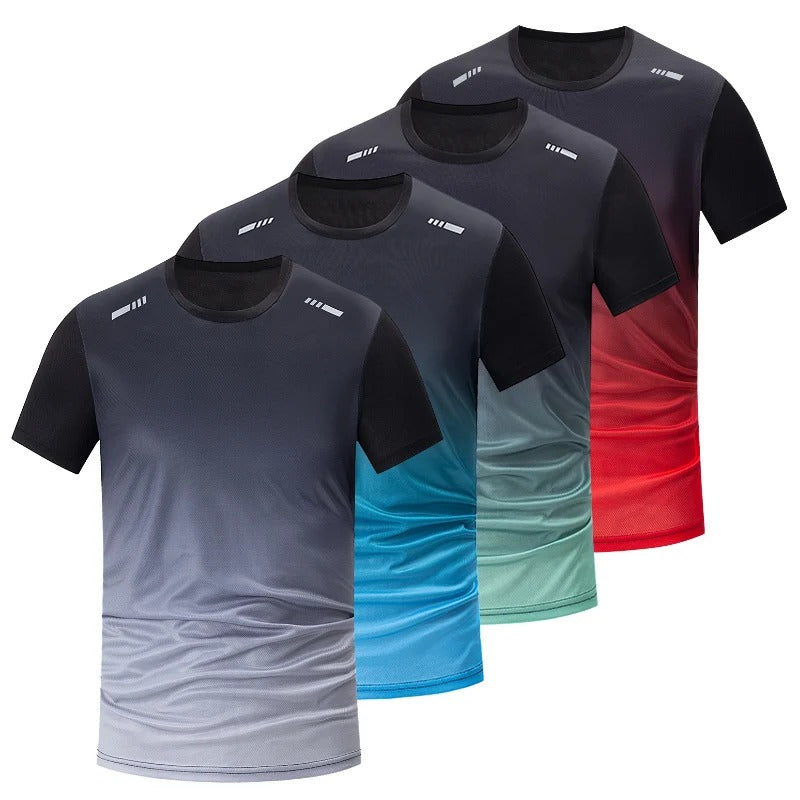 Quick Dry Gradient T-skjorte for menn