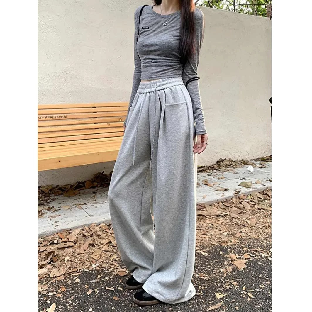 Bukser med vide ben for kvinner