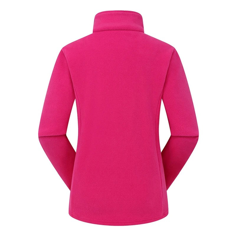 Termojakke i fleece for kvinner
