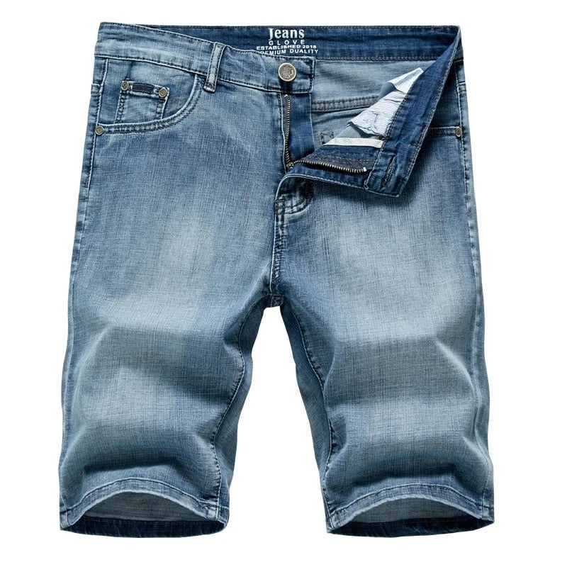 Klassiske denimshorts for menn