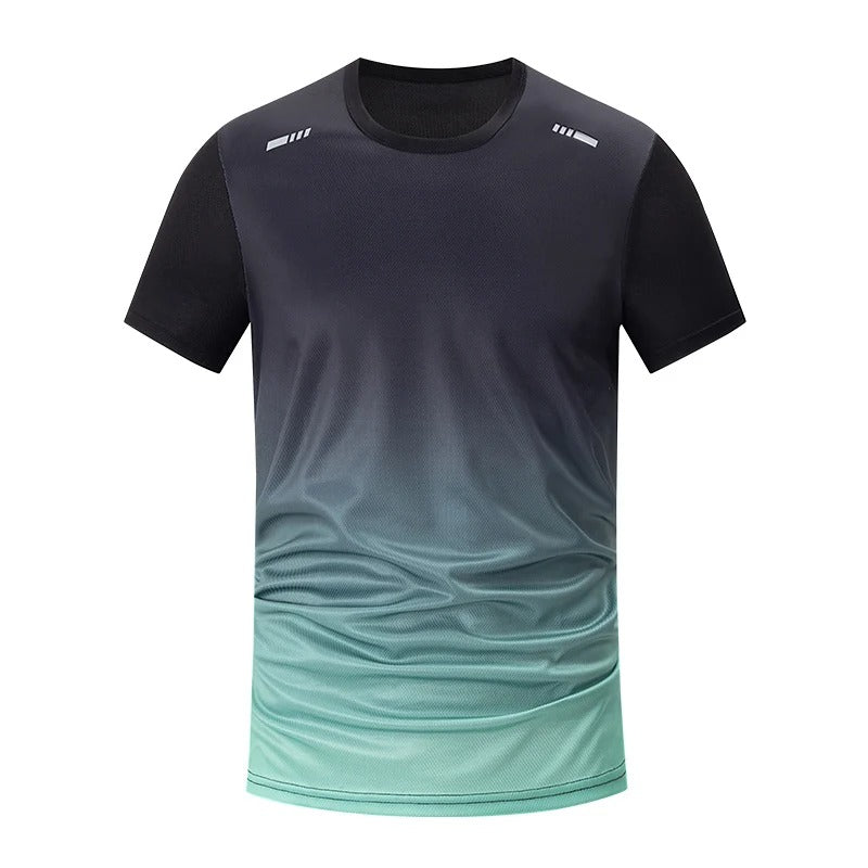 Quick Dry Gradient T-skjorte for menn