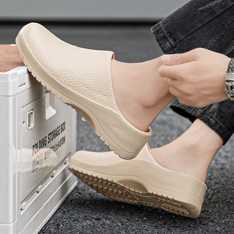 Sklisikre kokk arbeidssko for menn