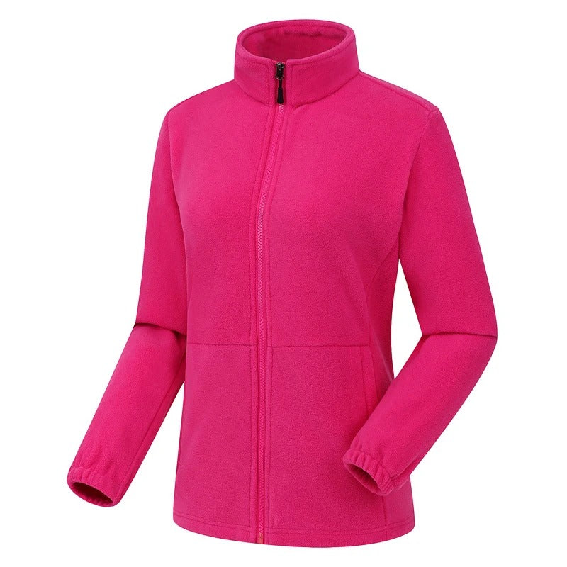 Termojakke i fleece for kvinner