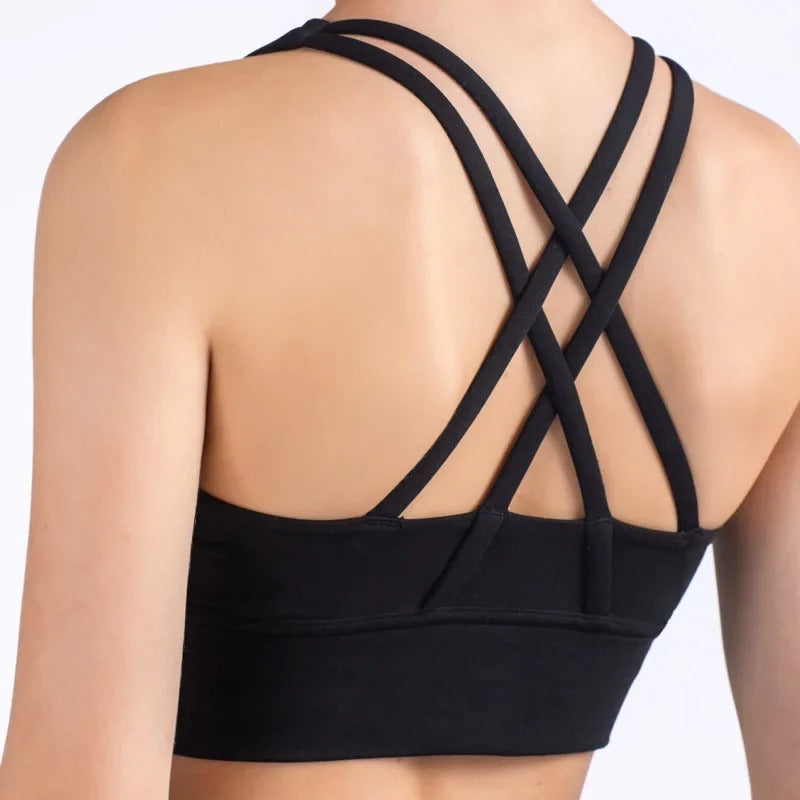 Dame Pustende Cross-back Sport BH