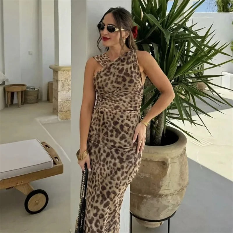 Kvinners gjennomsiktig tyll-top med bare skuldre