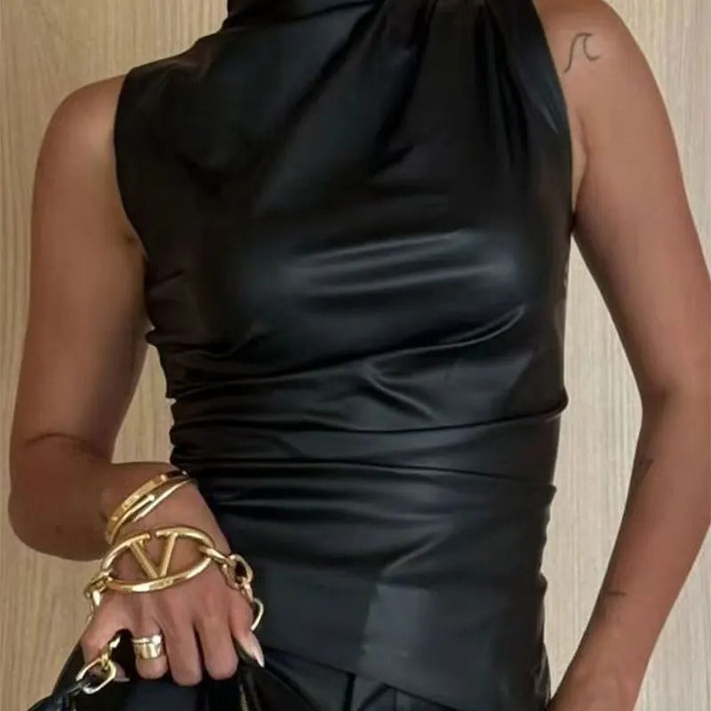 Ermeløs Bodycon Casual Tank-topp for kvinner