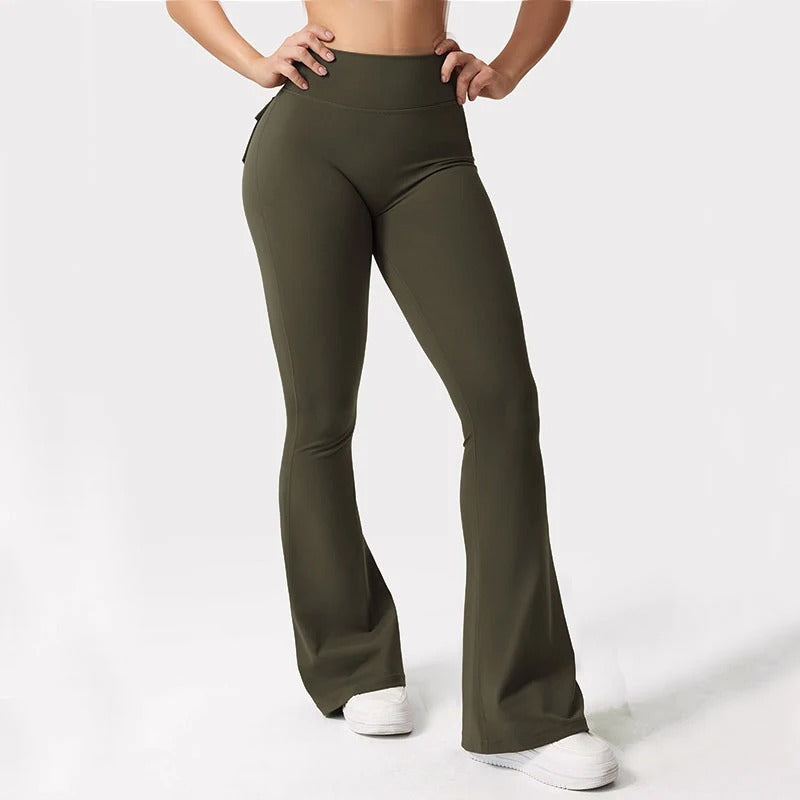 Yoga-leggings med høy stretch for kvinner