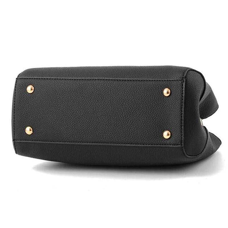 Messenger-veske for kvinner med blomstersjarme