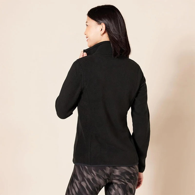 Termojakke i fleece for kvinner
