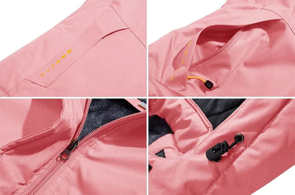 Vinterfleecejakke for kvinner