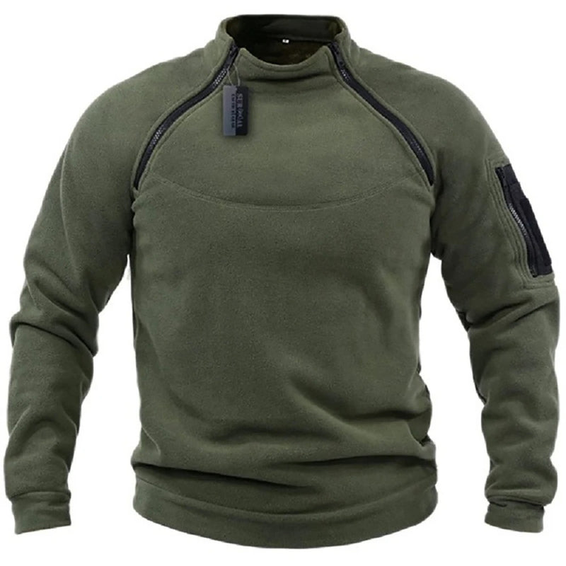 Tactical Outdoor fleecejakke for menn