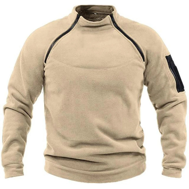 Tactical Outdoor fleecejakke for menn