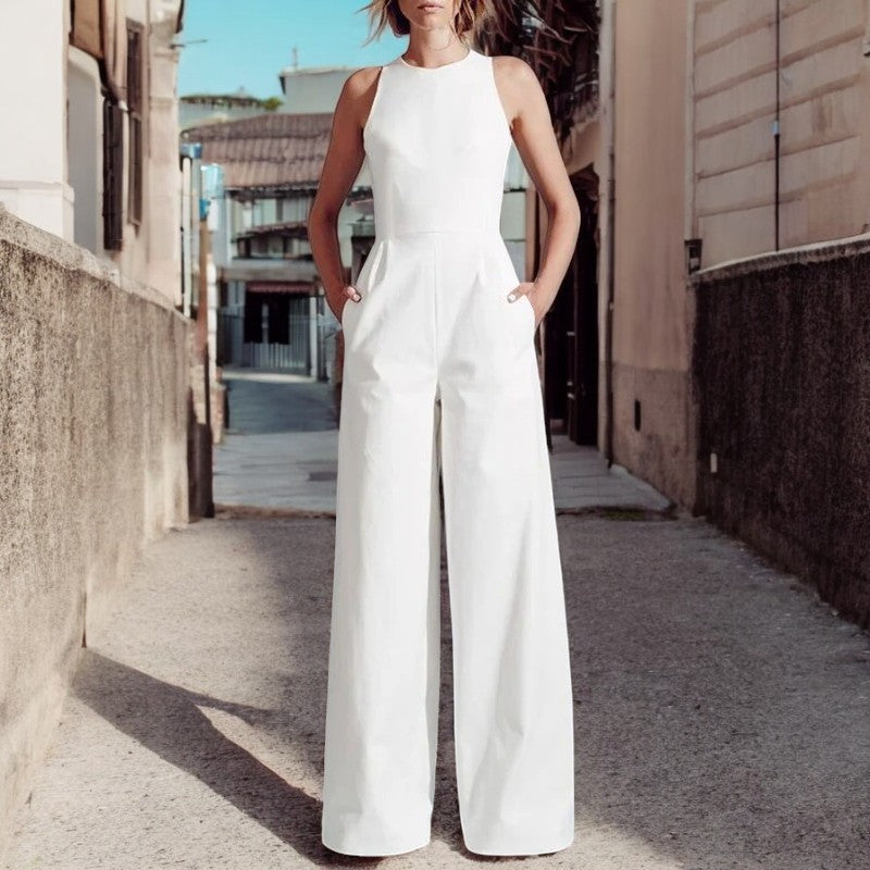 Avslappet midjetank lekedress for kvinner